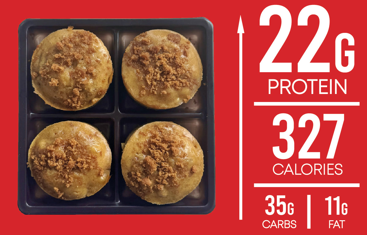 Biscoff Cookie Protein Cakes