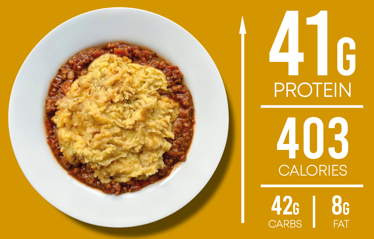 Minced Chicken Cottage Pie with Mashed Potato
