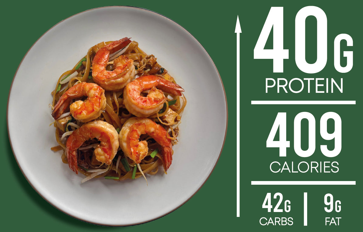 Pad Thai Shrimp Fettuccine